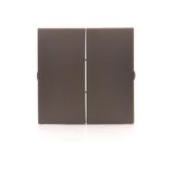 Rockers for double two-way switch SW6/2M, Bronze matt, metalic