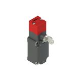 Safety switch with lock and separate actuator