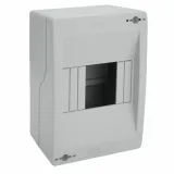 IP40 INSUL.ENCLOS.NO DOOR 4+1/2DIN