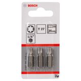 Screwdriver bit Extra Hard T27, 25 mm 3 pcs.