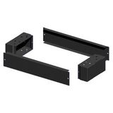 EXTRA SKIRTING BOARD - FLOOR-MOUNTED DISTRIBUTION BOARD - QDX 1600 H - FOR STRUCTURE 8