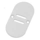 Profile endcap TBH round with cable entry incl. screws