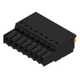 PCB plug-in connector, female plug, 3.50 mm, Number of poles: 8, 180°, PUSH IN with actuator, Clamping range, max. : 1.5 mm², Box