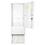 Empty column ZSA172, 2-field, H=1710mm, with mounting plate (ZSA172)