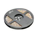 LED strip 5050, DC12V, 300LED/5m, 14.4 W/m, 850 lm/m, 6500K, IP65, roll 5 m