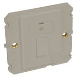 Arteor 13A Double Pole Fused Connection Unit Switched Champagne