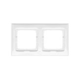Single roller brind switch, cream white/electro white, 10A