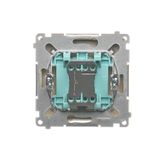 Touch panel 2 modules, Modul 1: 2 horizontal touch fields, Module 2: 2 horizontal touch fields, Fixing: horizontal, White pearl
