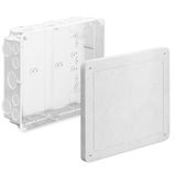 Flush-mounting universal inst. housing 238 x 208 x 83 mm