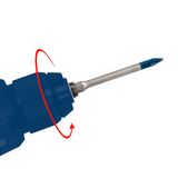 3-piece screwdriver bit set, Extra Hard version (mixed)