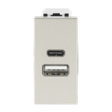 N2185.4 CV CARICATORE USB-A+C 15W -1M