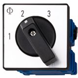 Step-switch without 0 position front 3 steps 20A 1-pole