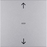 KNX radio blind button quicklink B.7 alu, matt