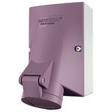 Wall socket 32A 2P 25V IP44