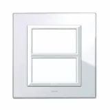 VERA44 GLASS WHITE PLATE 3+3M