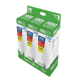 FIL. LED ECOLIGHT CANDELA SATEN