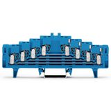 4-level terminal block for matrix patching without locking clips one p
