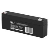 SLA battery 12V 2,2Ah faston 4,7 mm