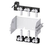 Plug-in unit conversion kit for MCCB, accessory for: circuit breaker, 3-pole