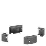 SIVACON, base, for corner cubicle, H: 100 mm, RAL 7035