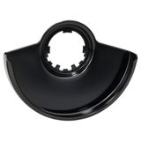 Protective guard without cover for grinding