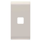 REPLACEABLE BUTTON KEY FOR AXIAL COMMANDS - TO BE COMPLETED WITH LENS - 1 MODULE - SATIN NATURAL BEIGE - CHORUSMART