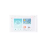 KNX 10.1-inch touchscreen, white frame, with intercom function