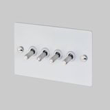 4G TOGGLE / CROSS / WHITE / STEEL