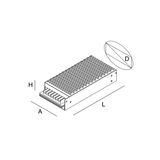 ALIM.ECO LED 24V - 100W - IP20