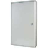 BP-O-800/10-C Surface-mount service distribution board with three-point turn-lock, including DIN rails, front plate with 45-mm cutout, W = 800 mm, H = 1060