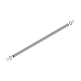 Threaded aluminium pipe for foot switch, L=740 mm