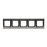 Double two way switch with LED indicator light, 10AX, white