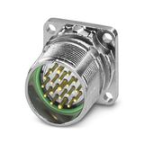 M23-19P1N8AW500S - Device connector front mounting
