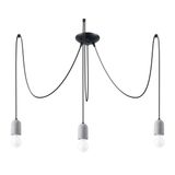 SOLLUX - Pendant lamp SL.1160 NESO 3 3xE27 3x15W