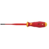 VDE screwdriver, slotted, BL 100 mm, L 179 mm, KL10010040ISLIM