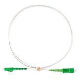 FTTH simplex patch cord. LC/APC – SC/APC, 9/125μm, OS2, 3.0m