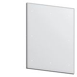 SIVACON, roof tray, IPX1, W: 800 mm, D: 1000 mm, RAL 7035