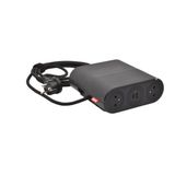 Incara Link'On mobile multi-socket extension cord equipped with 4 x 2P+T sockets, 2 x USB Type-A+C chargers with black finish with cord