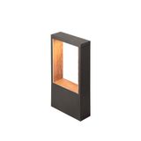 FLATT II 36, floor light, PHASE, 2700K, IP65, quad, anthr/br