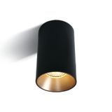 BLACK GU10 10W DARK LIGHT