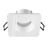 NEW TRIA® 68, ceiling installation ring, L: 8.3 W: 8.3 H: 3.55 cm, IP 65, incl. glass, white