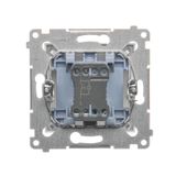 Single button for switches and push buttons, orange