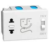 Light Now - shaver socket 230V white