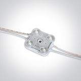 LED IP65 MODULE 4x0,5w 12vDC 6000K CHAIN 50pcs 10m