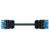 Pre-assembled Interconnecting Cable Eca Socket/Plug Blue