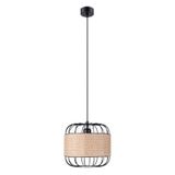 HANGING LAMP FOST BLACK E27 1X15W IP20