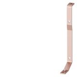 copper connection ACB to MBB N 3WA size 1 (1250 A), fixed-mounted version, connection: top, position N: top N version: 100%, cable connection