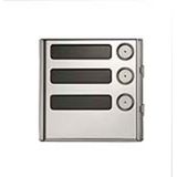 SINTHESI STEEL 3 BUTTONS MODULE