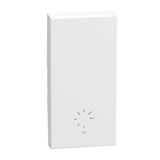 LIGHT NOW KEY COVER 1DIMMER 1 MODULE WHITE
