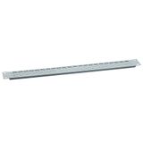 19'' PERF PLATE 1U STEEL RAL7035